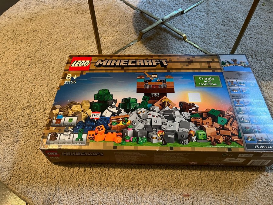 Uåbnet - 21135 LEGO Minecraft The Crafting Box 2