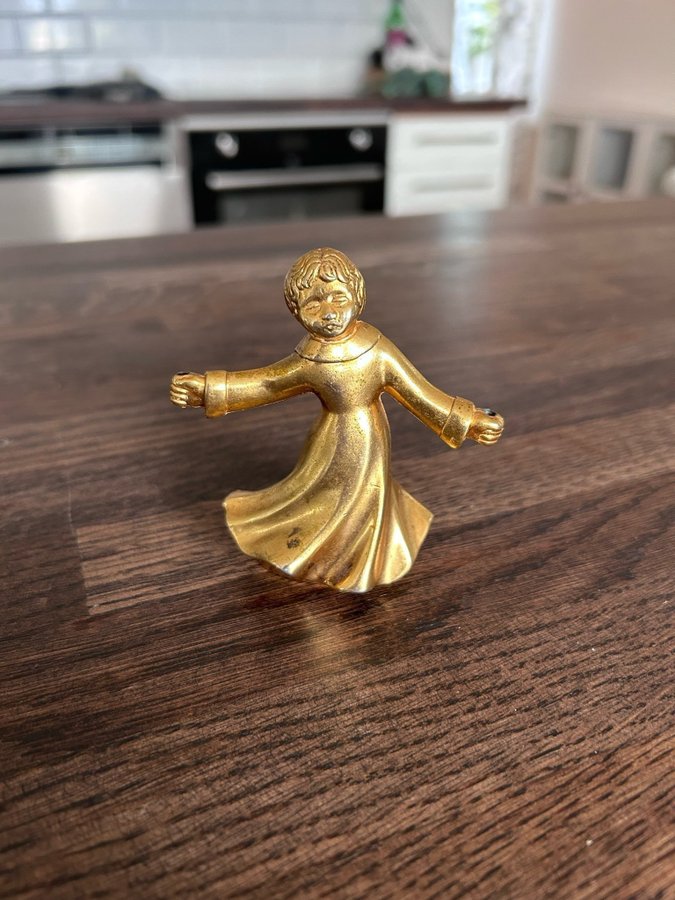 Mässingfigur