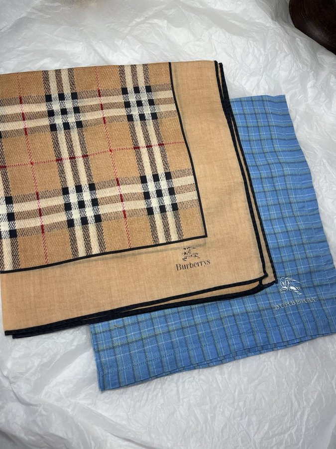 Combo Burberry blue and brown