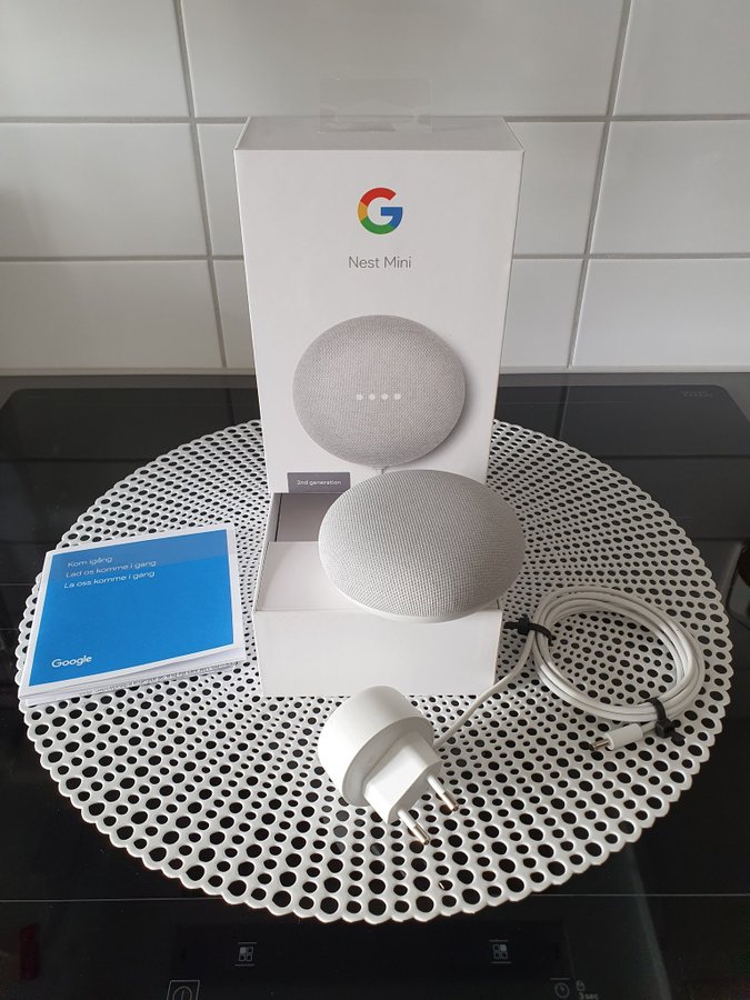 Google Nest Mini 2nd Generation smarthögtalare