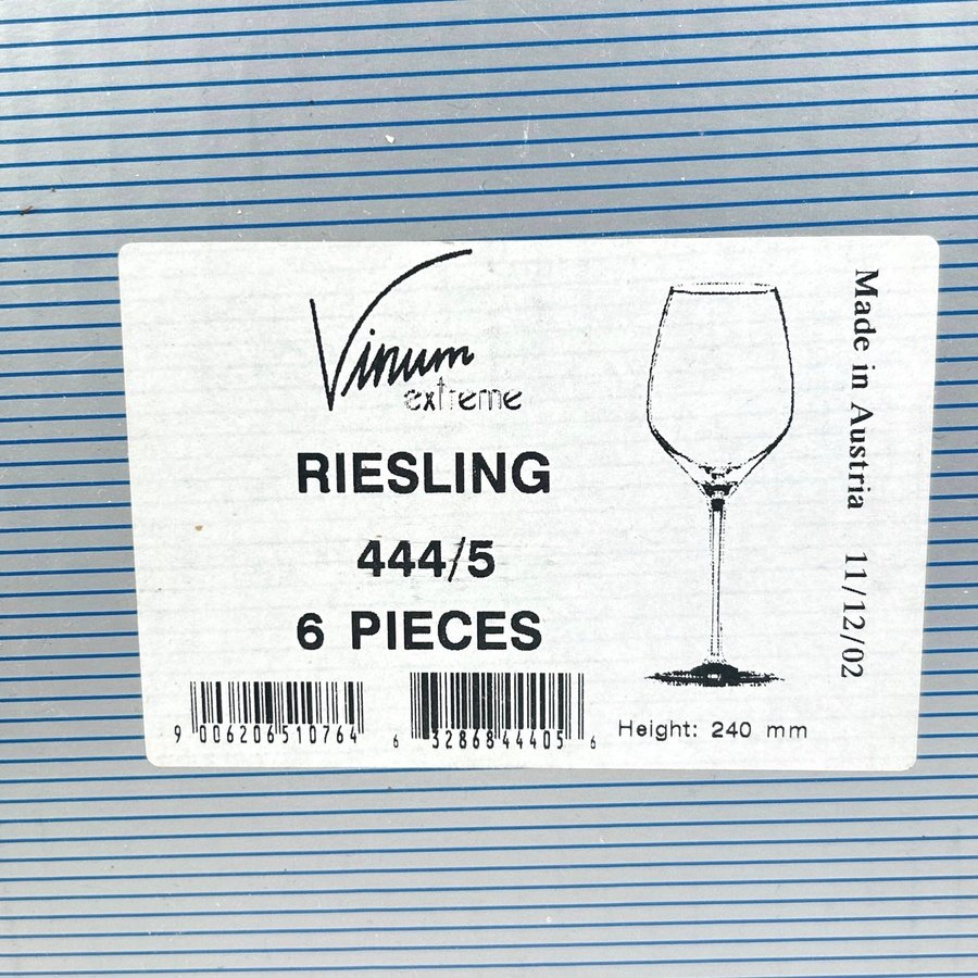 6st Riedel Vinum Extreme Riesling 444/5