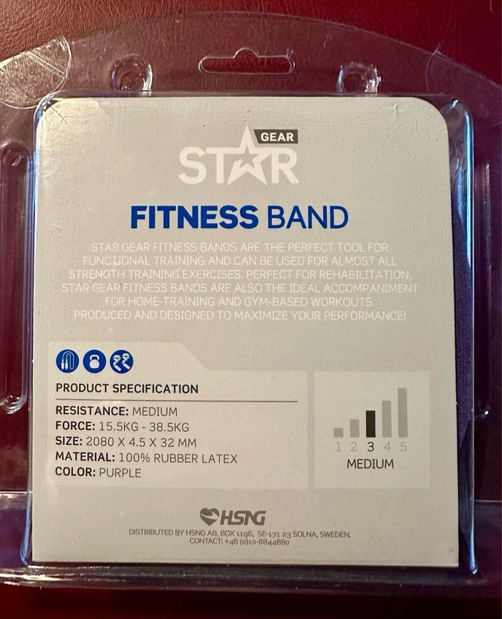 Fitness band Star Nutrition gear