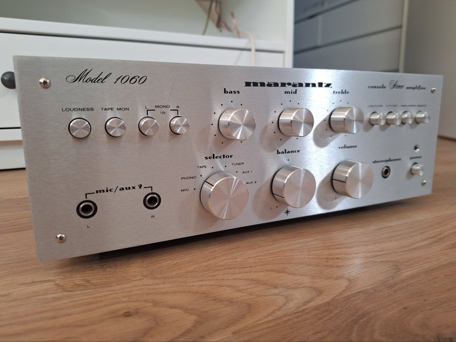 Marantz 1060 nyservad!