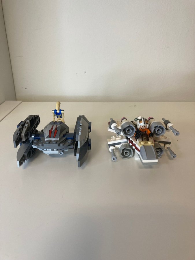 Lego Star Wars 75073 och 75032 microfighters