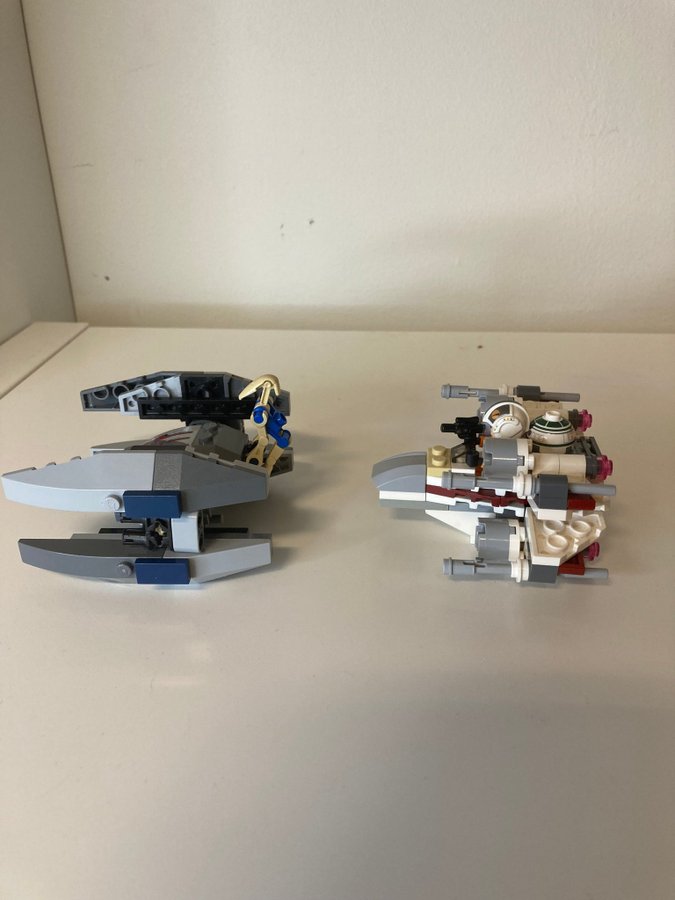 Lego Star Wars 75073 och 75032 microfighters