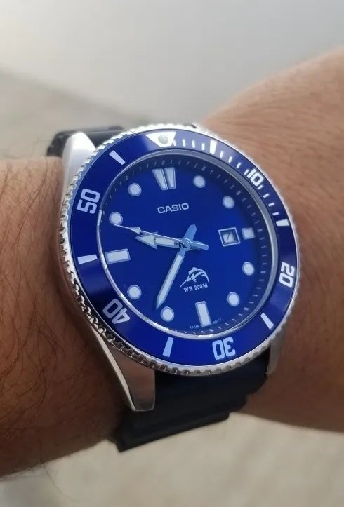 Casio MDV106 Blue Dykarklocka 200M