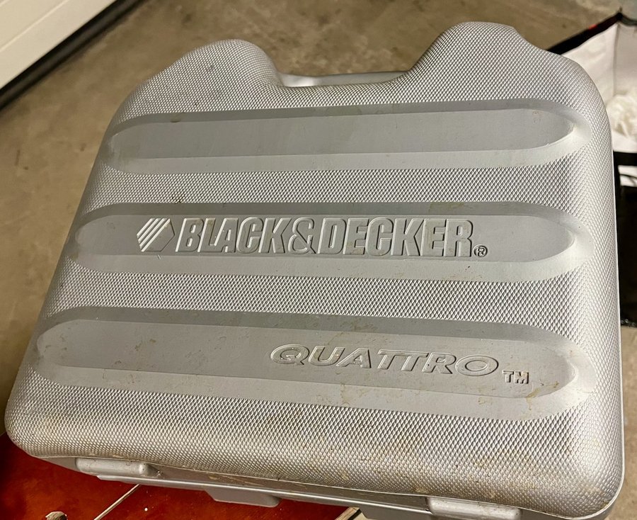 Black  Decker Quattro - sladdlös skruv, borr, såg, slip