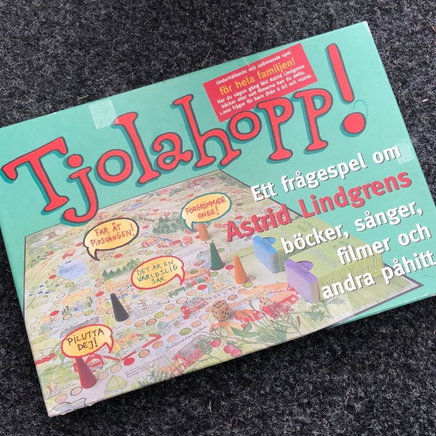 Tjolahopp! Sällskapsspel Astrid Lindgren