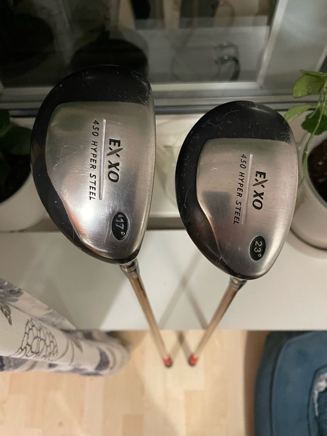 EXXO 450 Hyper Steel 3-wood och 5-wood