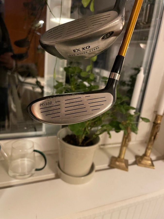 EXXO 450 Hyper Steel 3-wood och 5-wood