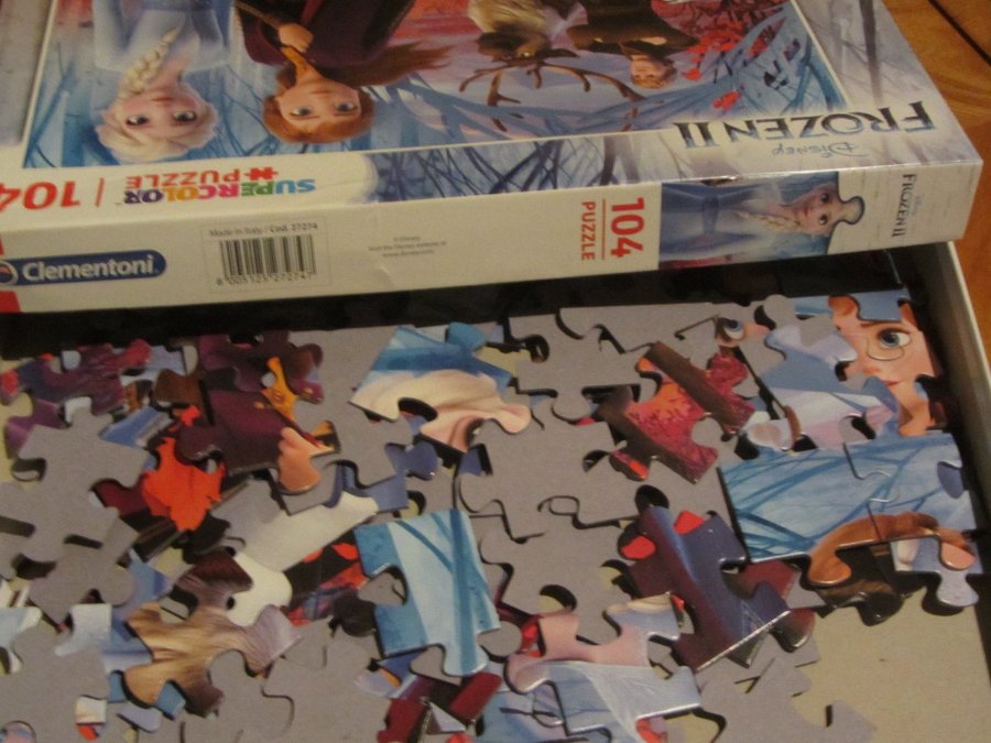 104 Bitar Pussel Disney FROZEN Frost Barnpussel Puzzle