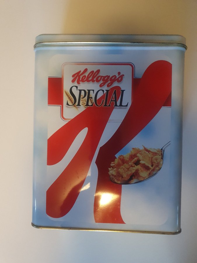 Plåtburk med lock Kelloggs special K