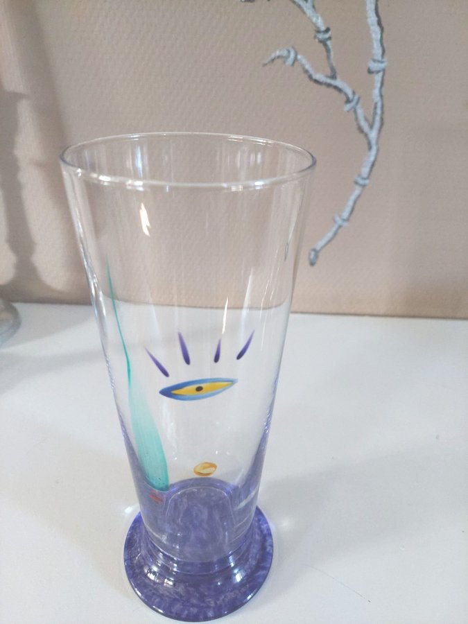 Stort ölglas design Tommy Persson retro