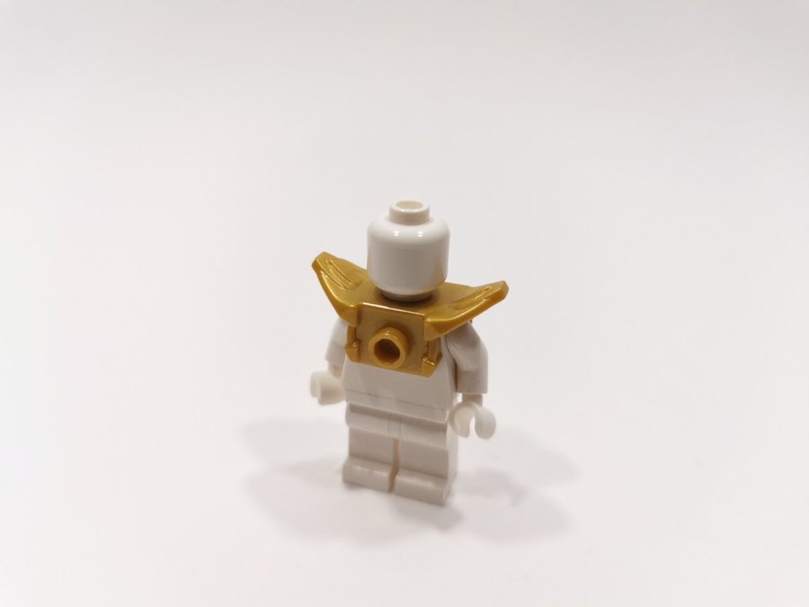 Lego - tillbehör - chima - armor - part 11097 - pearl gold