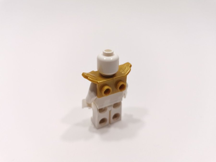 Lego - tillbehör - chima - armor - part 11097 - pearl gold