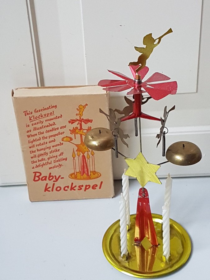 Baby-Klockspel - Gammalt Julpynt