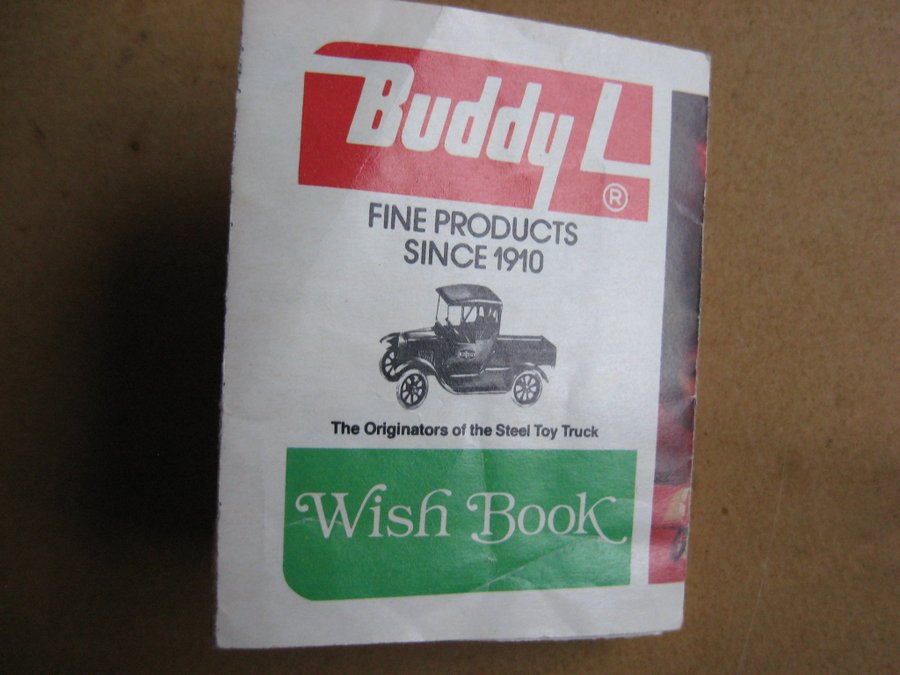 Buddy L Wish Book från 1970-talet