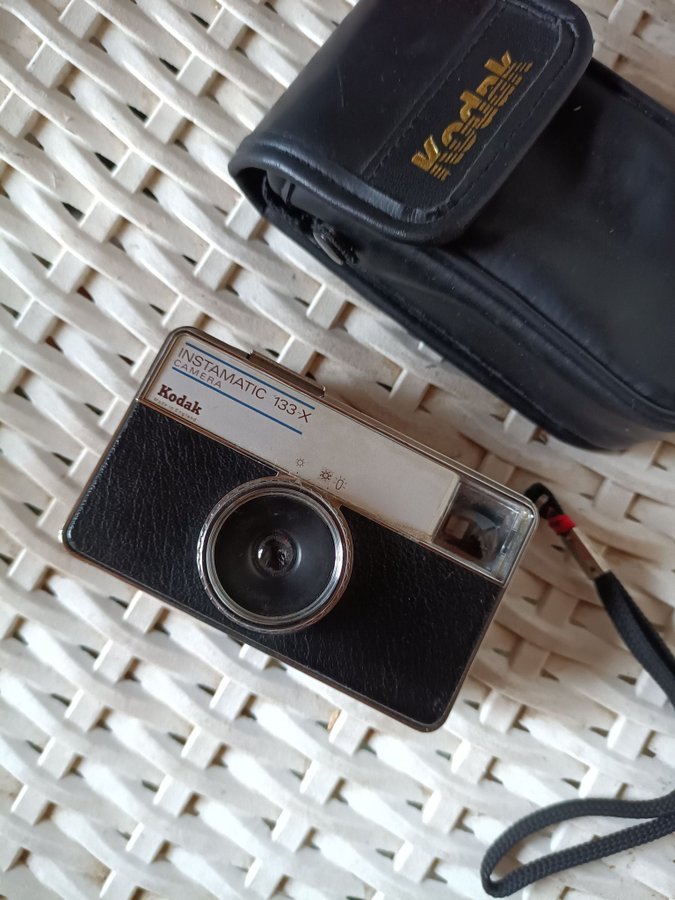 Kodak Instamatic 133-X Kamera , fungerar vintage