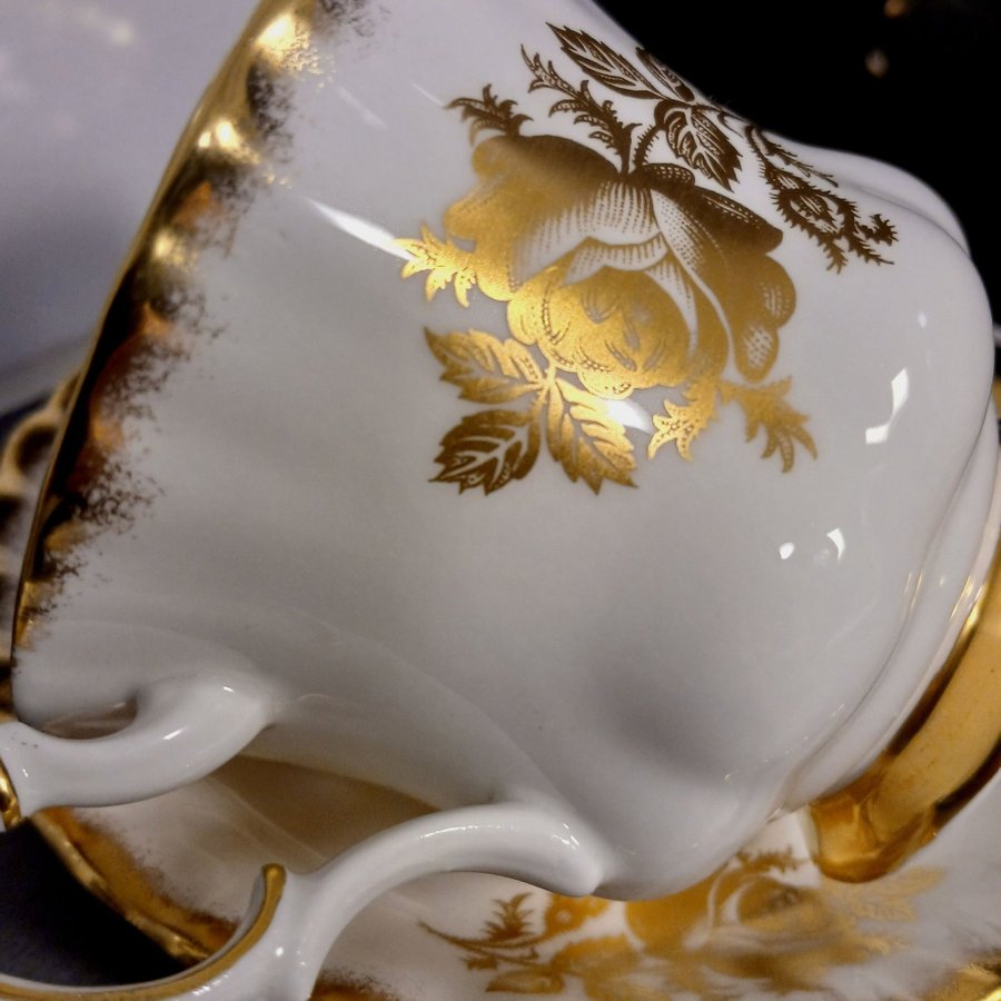 Royal Albert Golden Rose Kopp  Fat