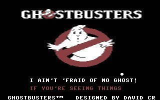 Ghostbusters (Commodore 64)