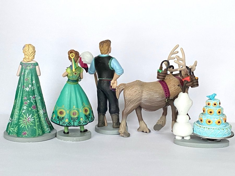 Frost, Figurer, Elsa, Anna, Olof, Sven, Kristoff, Frozen