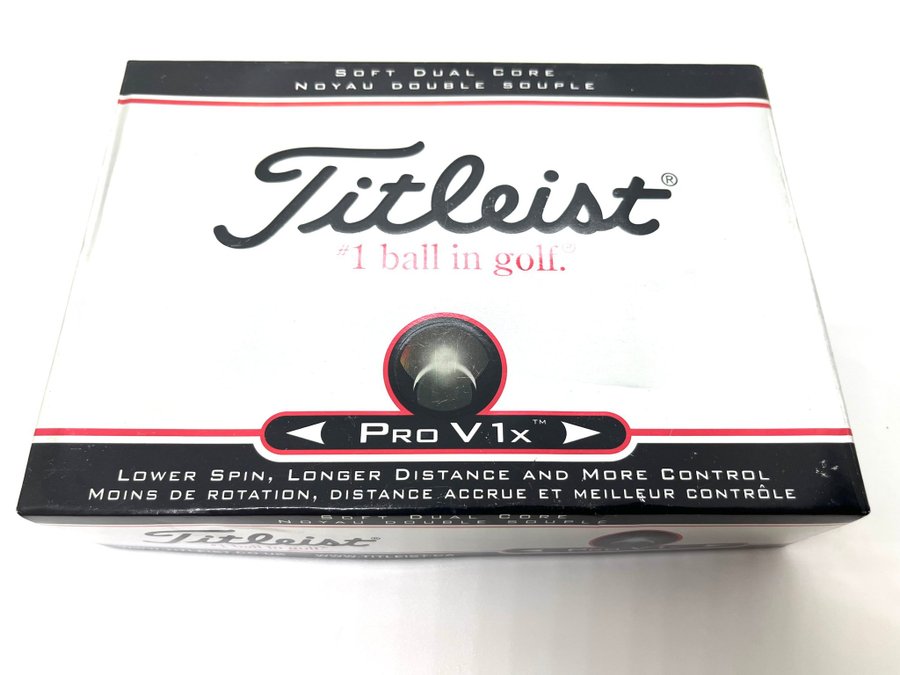 4 paket Titleist Pro V1x golfbollar