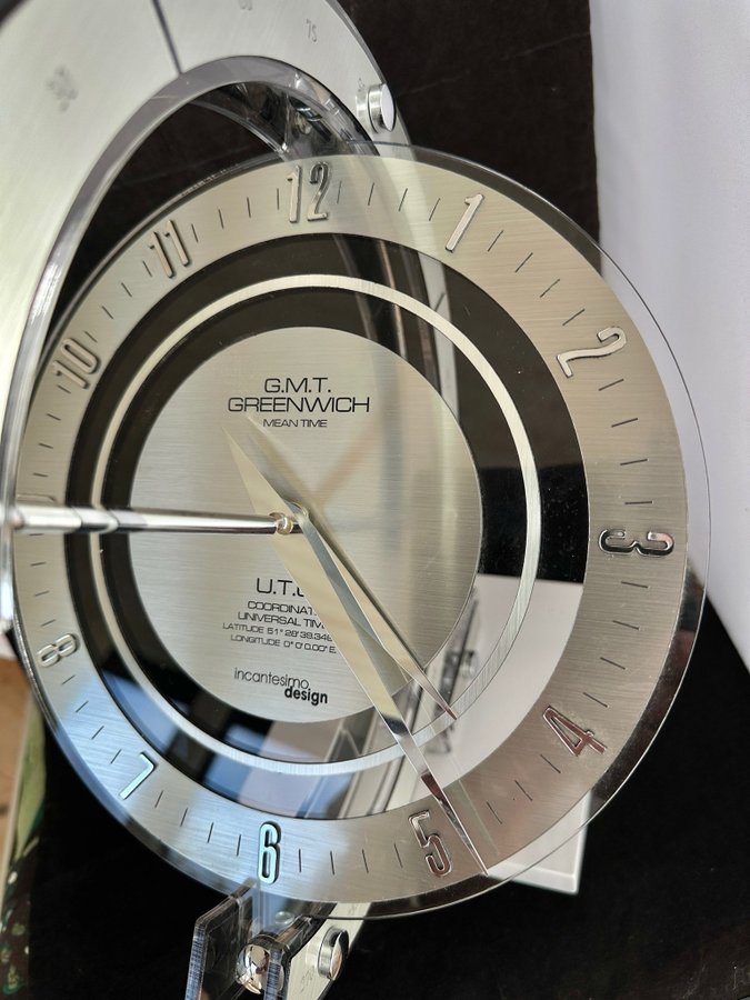 Greenwich Table Clock by Incantesimo Design Made in Italy NYPRIS ca 4 500 kr!