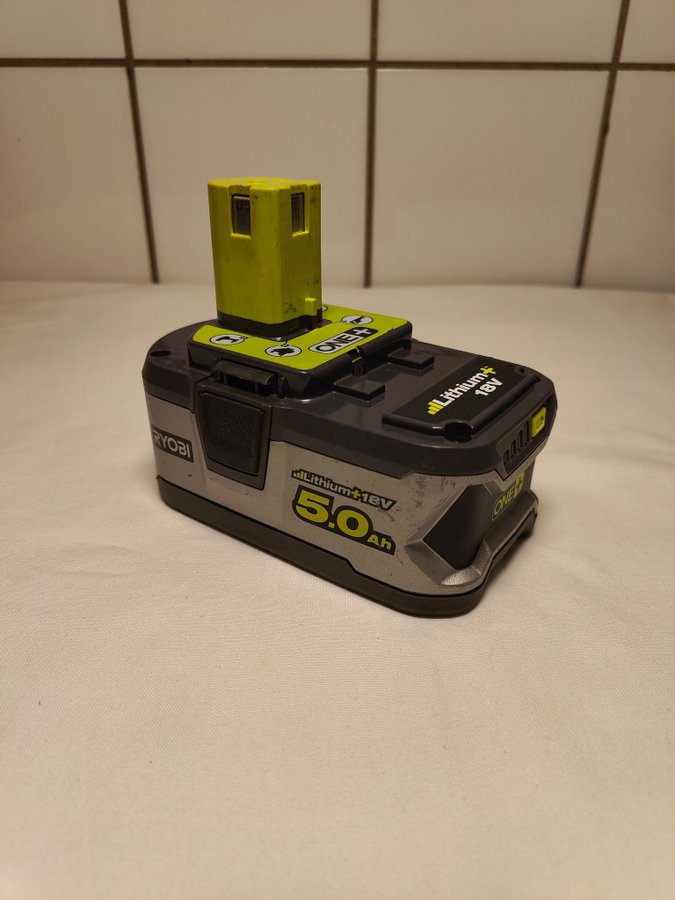 Ryobi 18V 5.0Ah RB18L50 batteri.