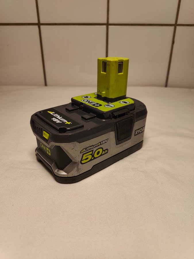 Ryobi 18V 5.0Ah RB18L50 batteri.