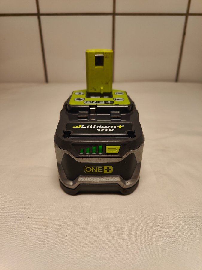 Ryobi 18V 5.0Ah RB18L50 batteri.