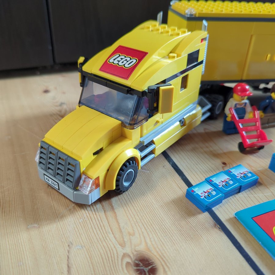 Lego City 3221 Lastbil med släp