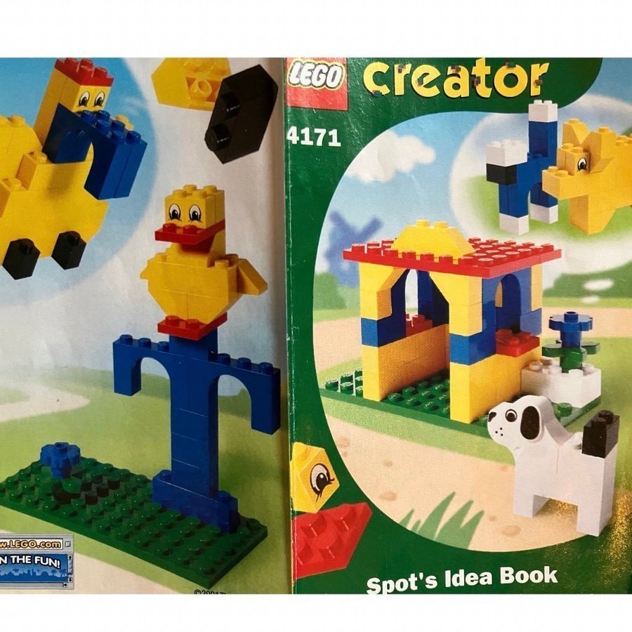 Lego Creator ask 4171 bygg olika djur, båtar, hus - Komplett i topp skick