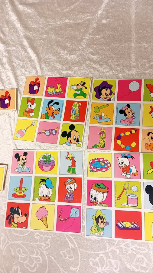 Disney babies lotto-spel