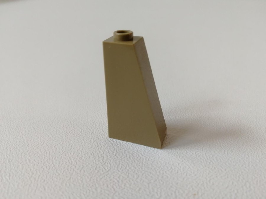 Lego - sned - slope - 2x1x3 75 - part 4460 - biege (dark tan)