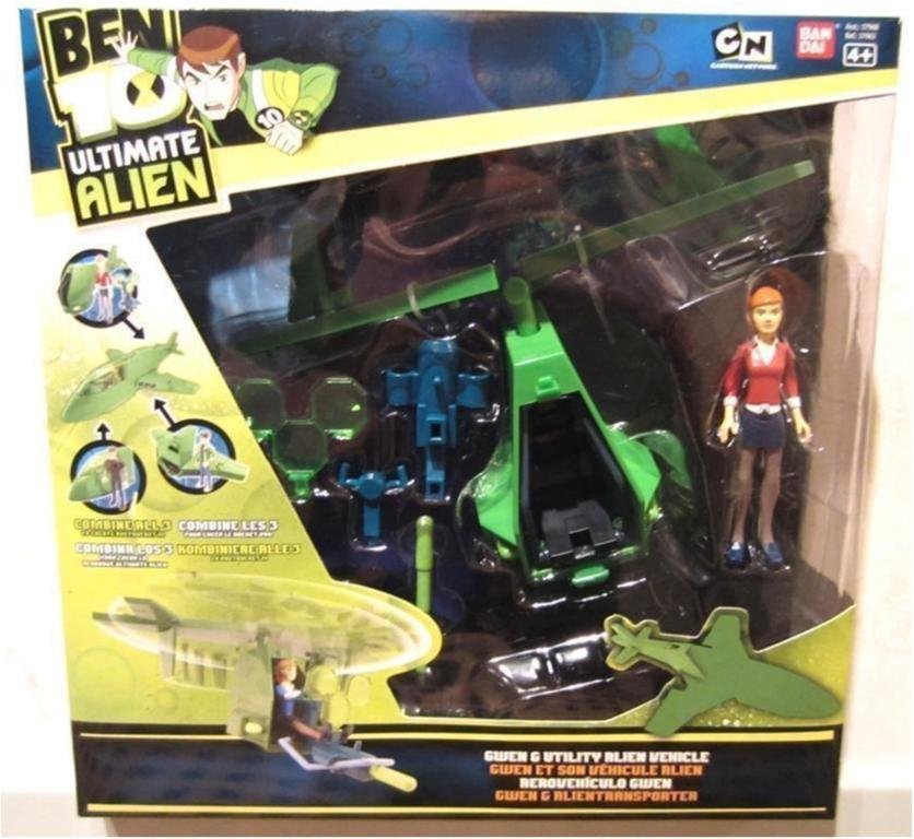 Ben10 - GWEN Utility Alien Vehicle Figur Farkost