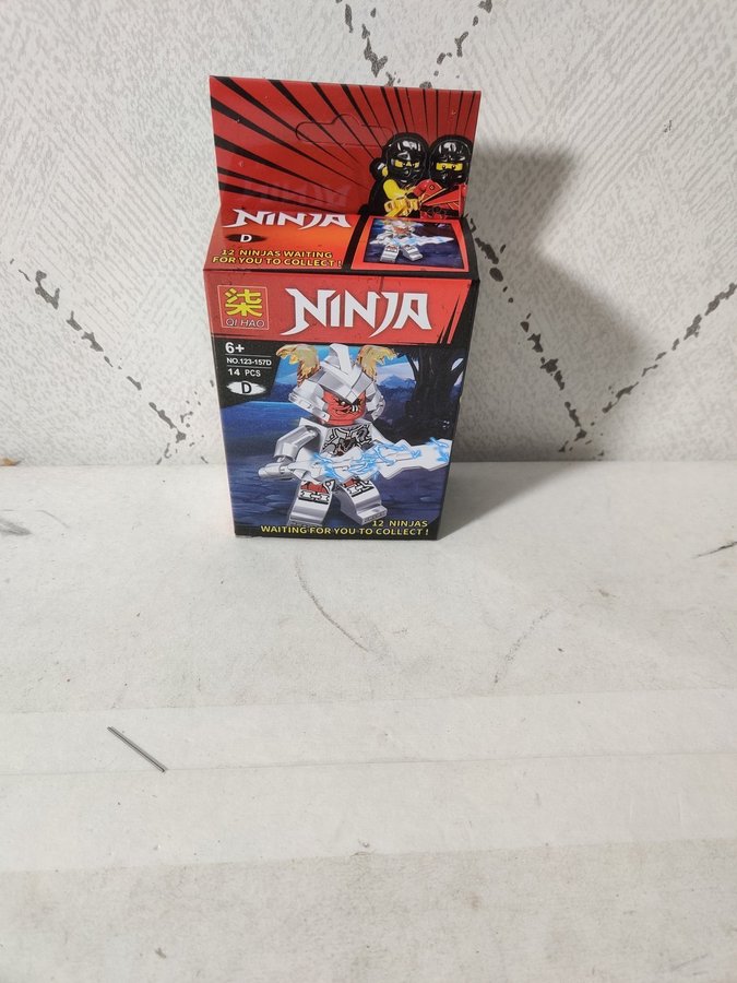 Ninja Minifigur Oanvänd/NY