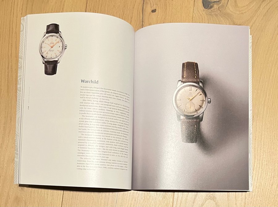 Ny Omega Life Time The Museum Edition bok / Magazine