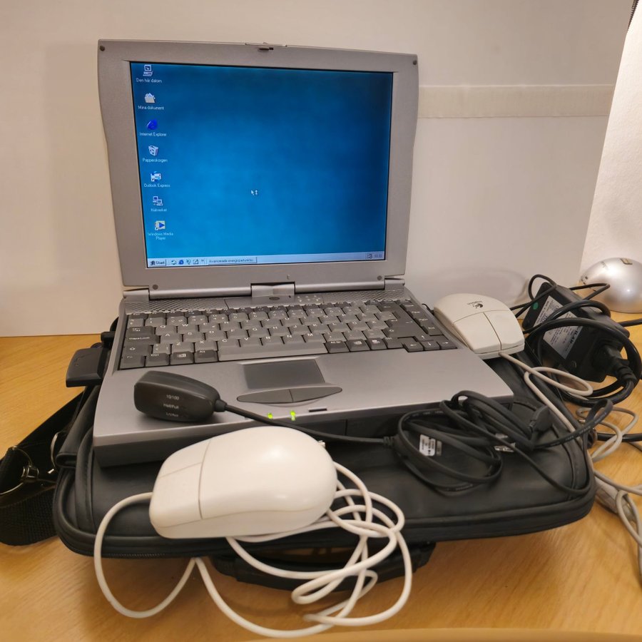 Laptop(lap power)med Windows 98