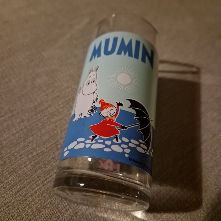 Mumin Glas från "MAX".