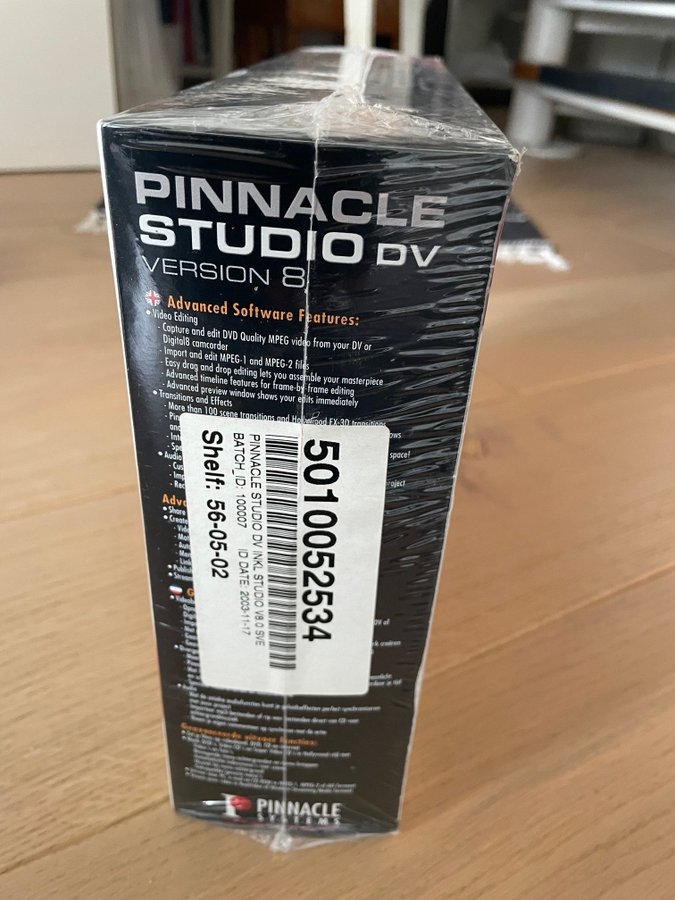 Pinnacle Studio DV Version 8 - Filmredigeringsprogram