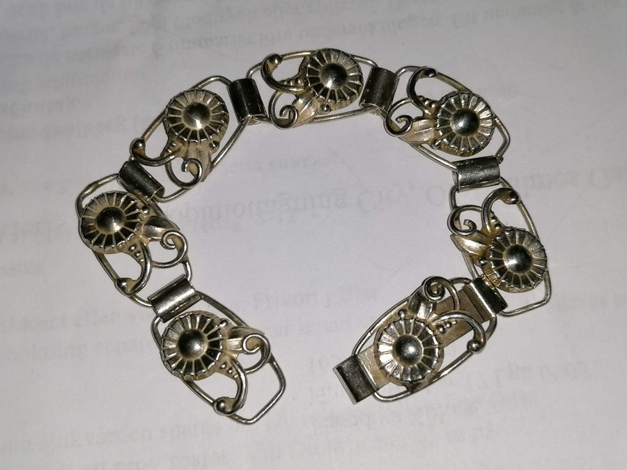 Vintage armband i silver av C Brumberg-Hansen Denmark (CBH)