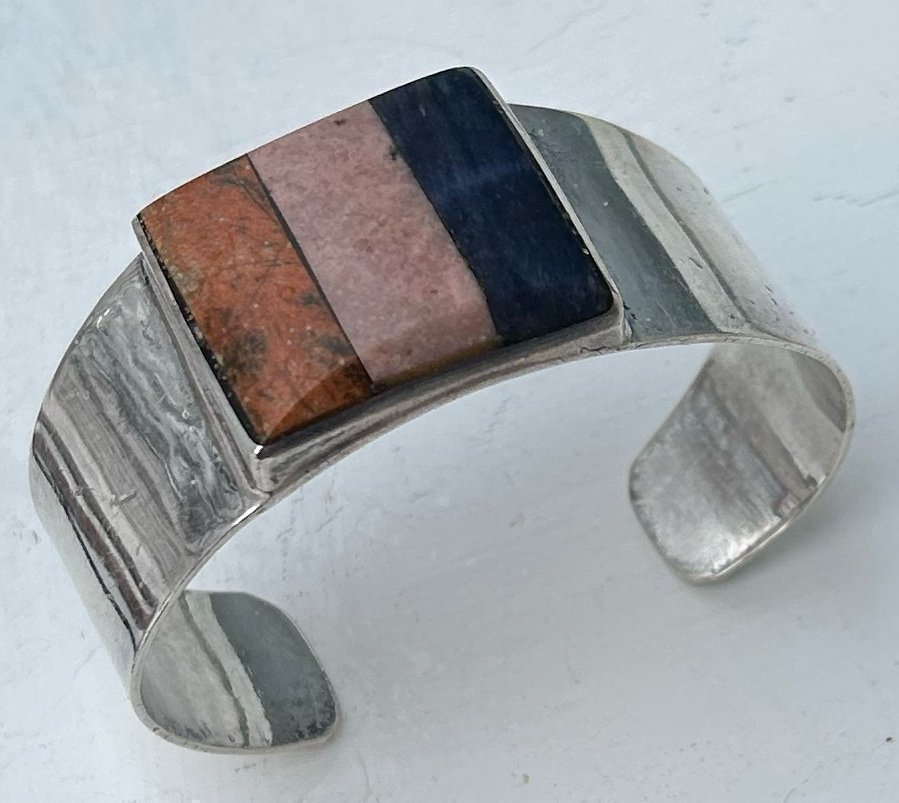 Vintage silver armband , mexico