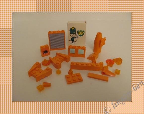 LEGO - ORANGE bitar no10