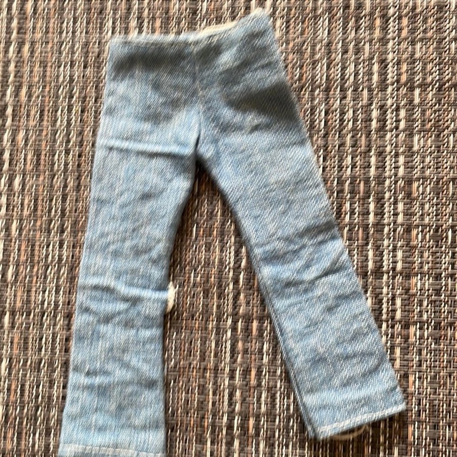 Jeans till docka från 70-80talet