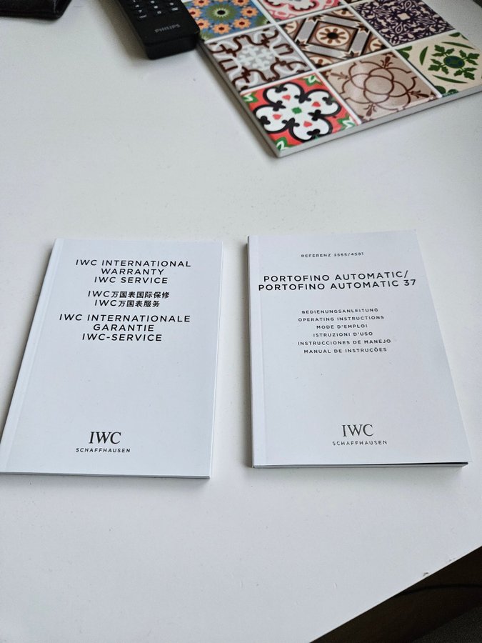 IWC Booklets