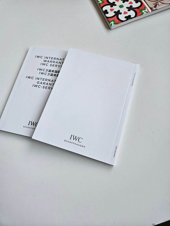 IWC Booklets