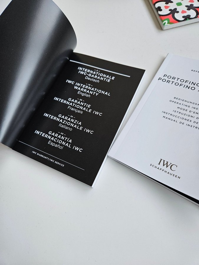 IWC Booklets