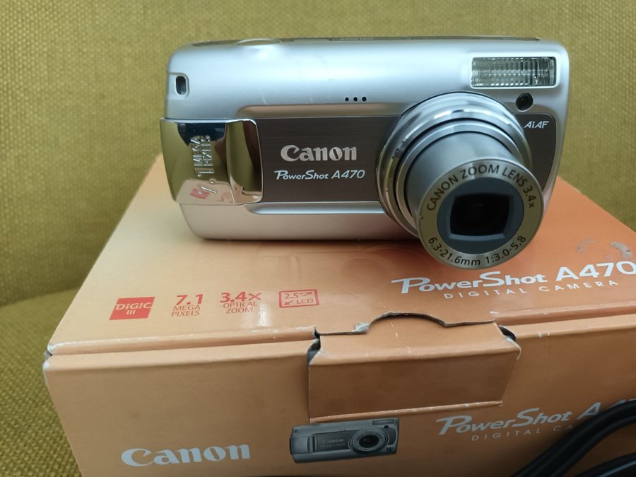 Canon PowerShot A470 Digitalkamera