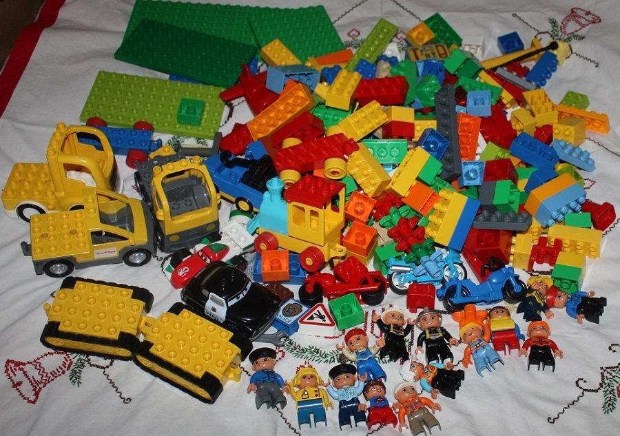 Lego Duplo blandat c/a 3,8 kilo