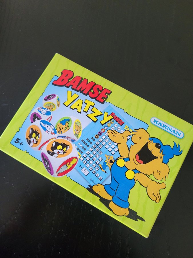 Bamse Yatzy spel